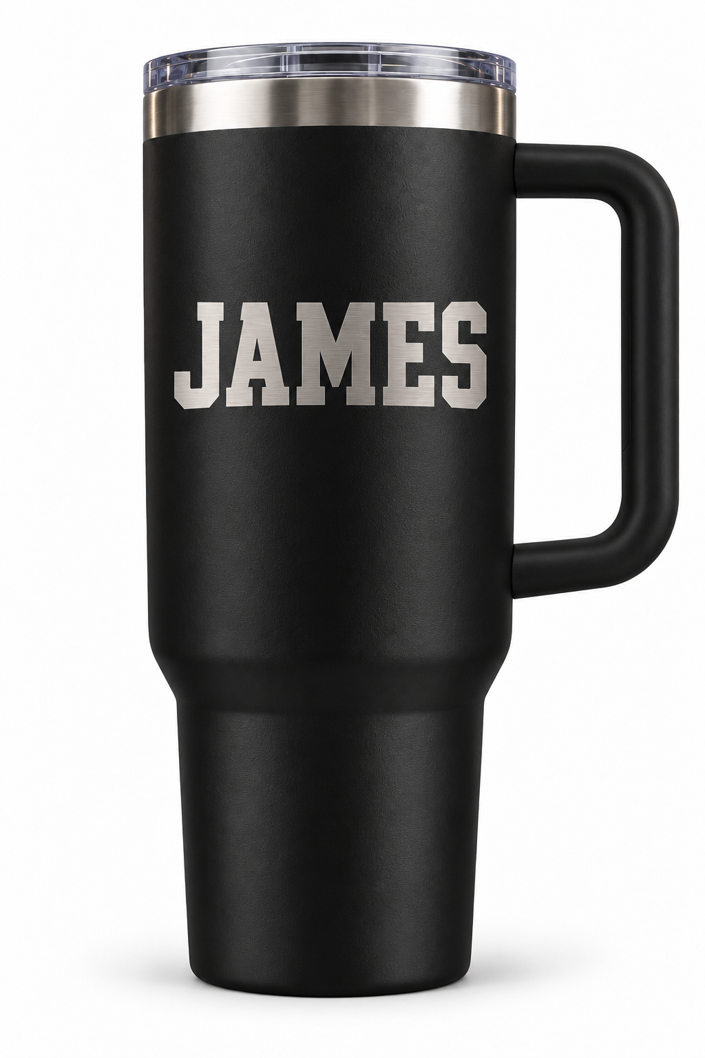 Game Day back personalization example: JAMES