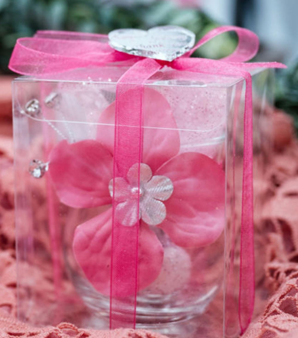 Personalized Shades of Pink Wedding Favors professional product photo 4