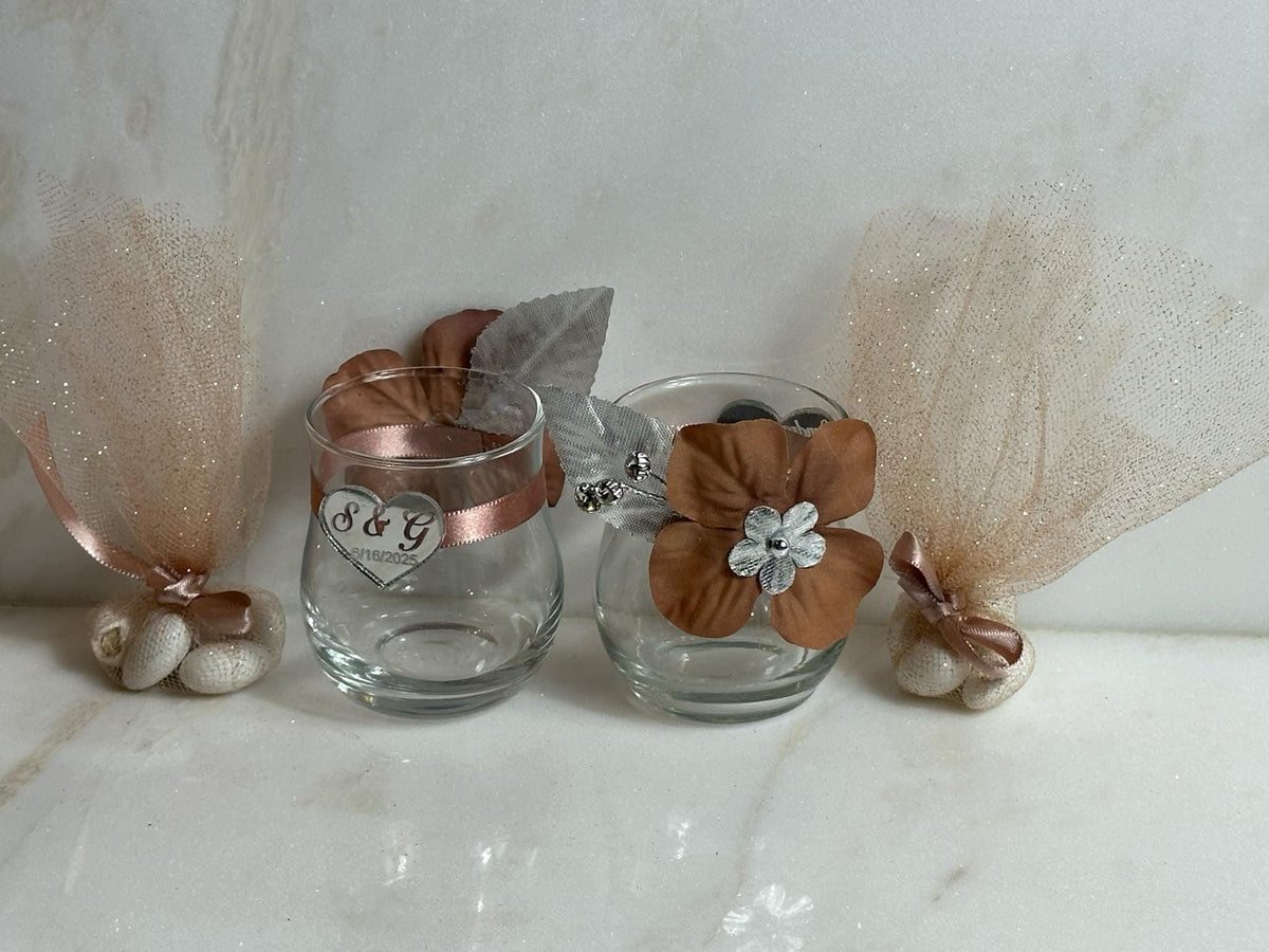 Personalized Burnt Orange Wedding Favors professional product photo 1
