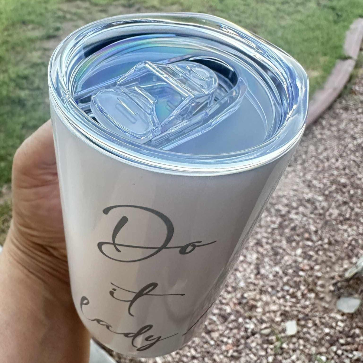 “Do It Lady” Engraved 12 oz Tumbler