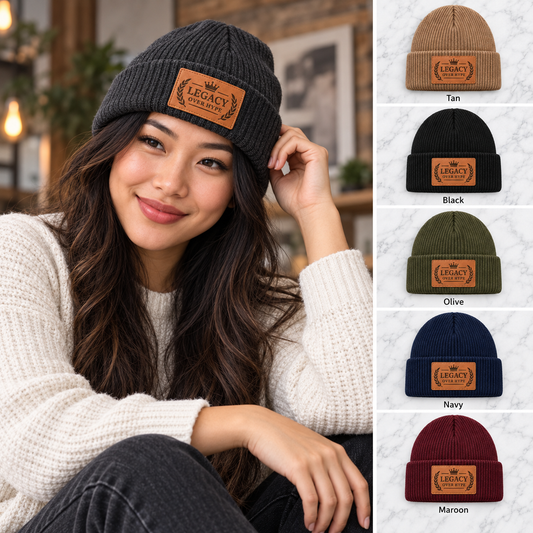 Legacy Over Hype beanie six-color gallery