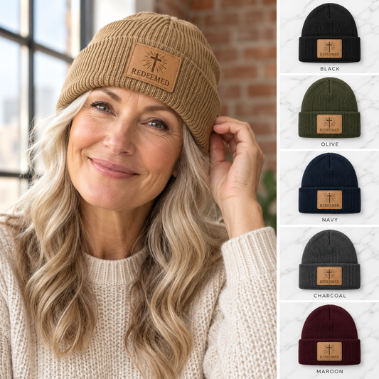 Redeemed Cross beanie six-color gallery