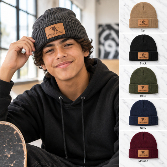 Street Raised Skater beanie six-color gallery
